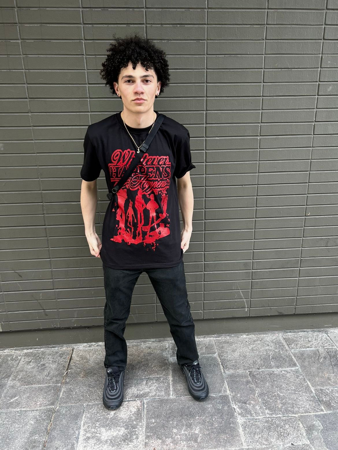 Whatever Happens Tee (Black)