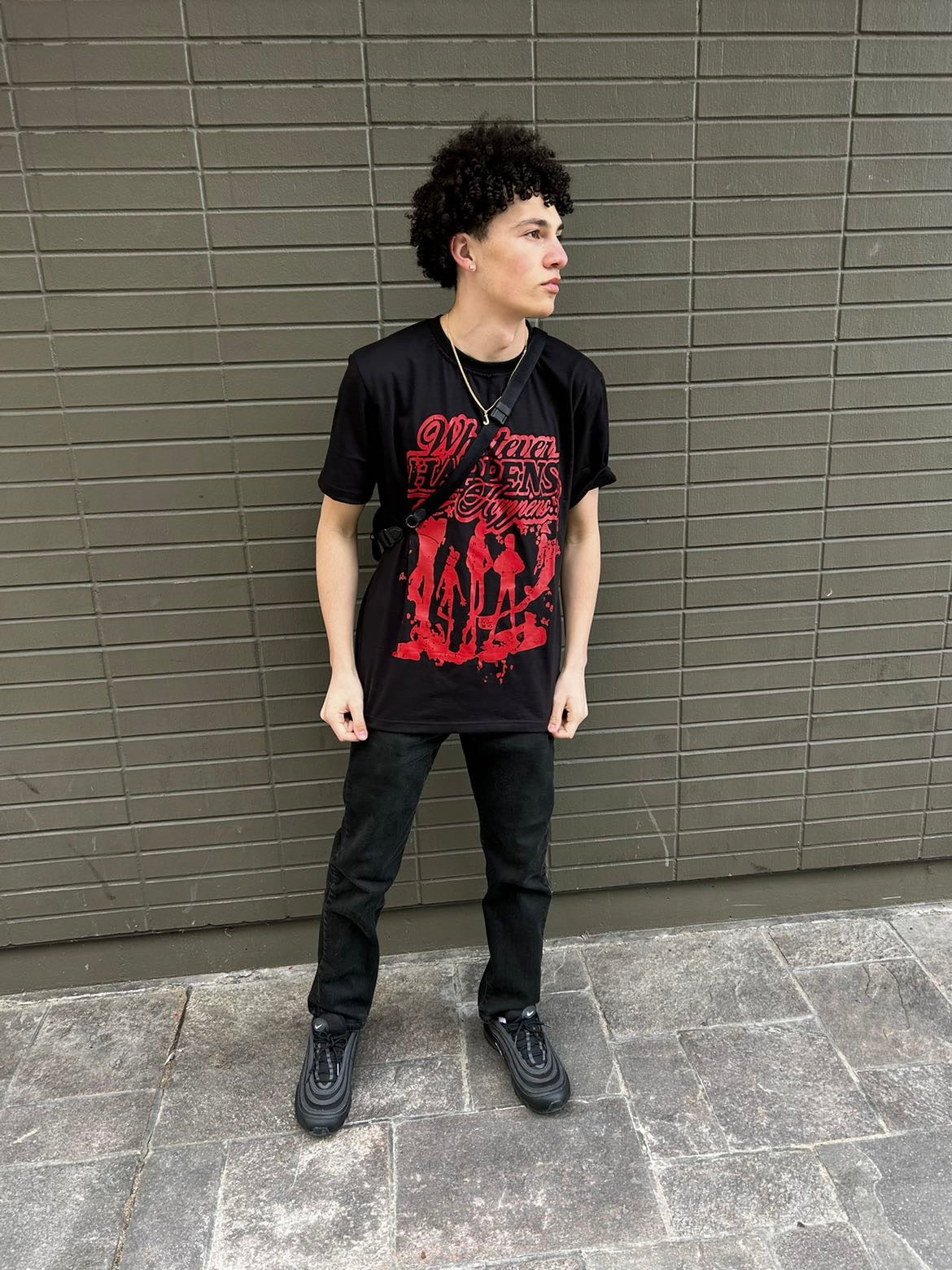 Whatever Happens Tee (Black)