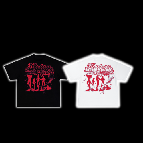 Whatever Happens Tee (Black)